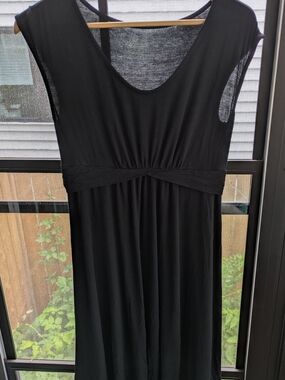 Liz Lange Maternity Little Black Dress With Scoop Neck